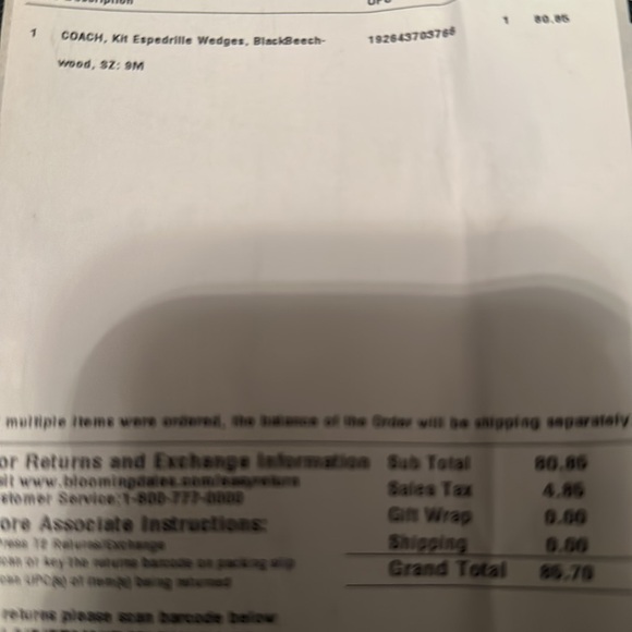 Coach Kit Espedrille Wedges BlackBeech - Picture 9 of 10